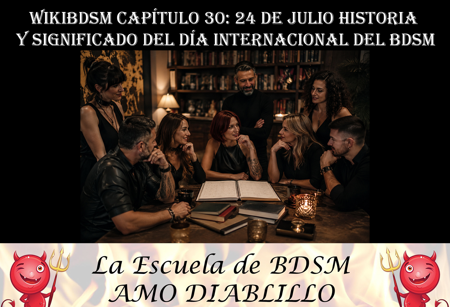 WIKIBDSM CAPÍTULO 30: 24 DE JULIO HISTORIA Y SIGNIFICADO DEL DÍA INTERNACIONAL DEL BDSM