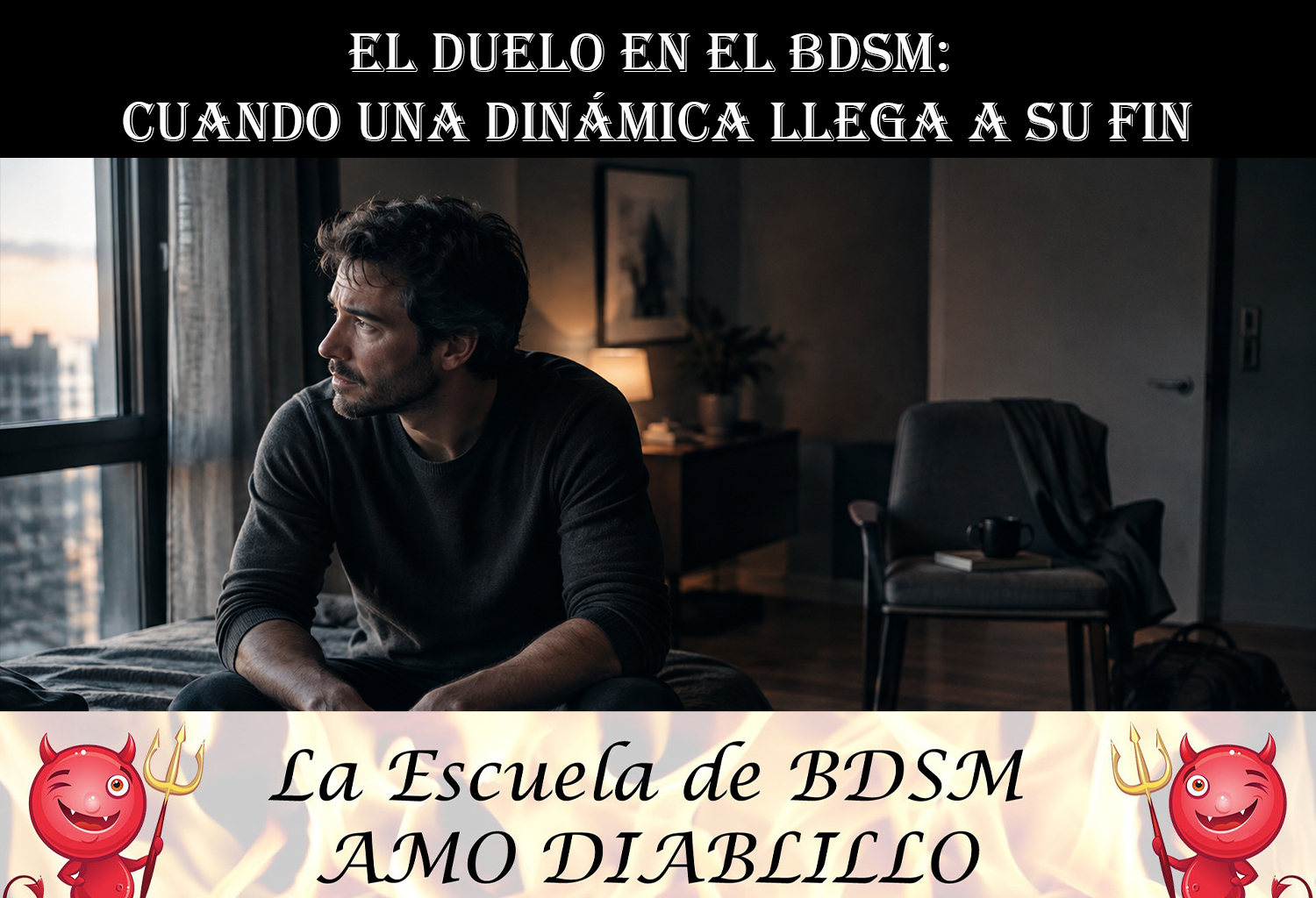 EL DUELO EN EL BDSM: CUANDO UNA DINÁMICA LLEGA A SU FIN
